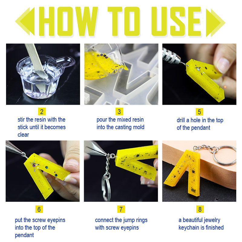 Alphabet Epoxy Resin Mold Kit  - Resin Jewelry Kit ulasan dan harga