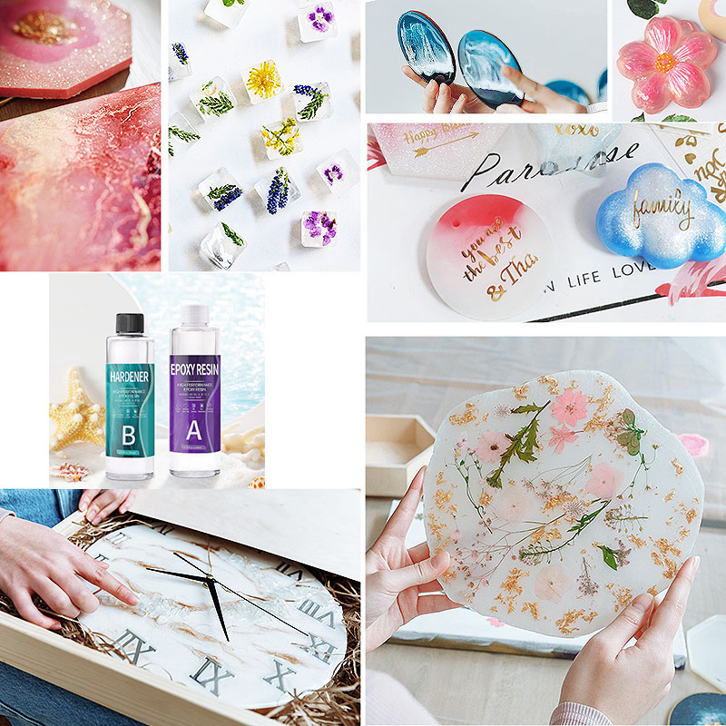 1:1 AB Resin Epoxy Crystal Glu - Resin Jewelry Kit ulasan dan harga