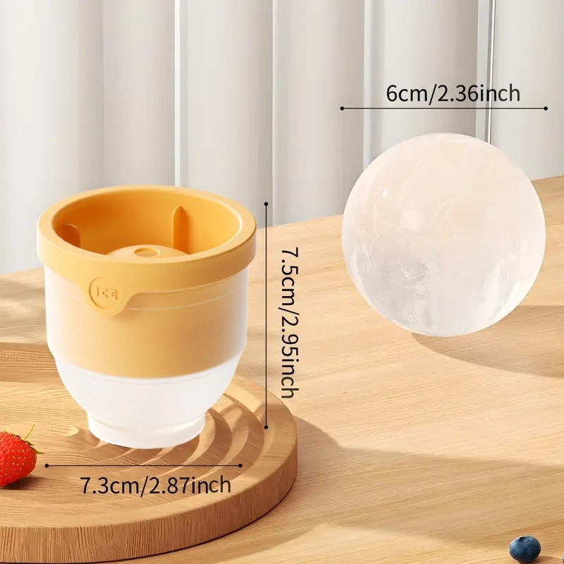 Ice Ball Moulds, Round Ice Cub - Coaster Mold Round ulasan dan harga