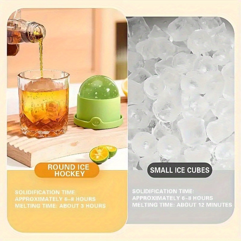 Ice Ball Moulds, Round Ice Cub - Coaster Mold Round ulasan dan harga