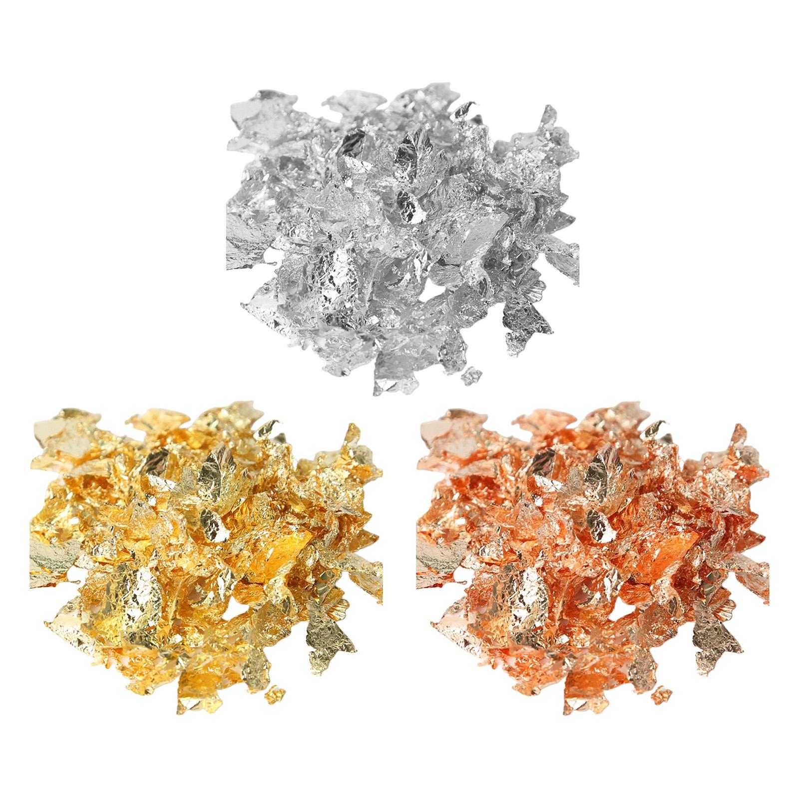 Metallic Flake, 20g Gold Flake - Gold Foil Flakes ulasan dan harga