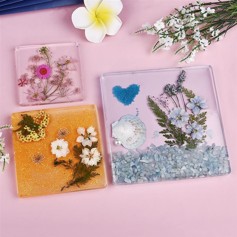 Round Square Rectangle Shape C - Coaster Mold Round ulasan dan harga