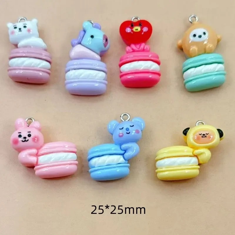 10pcs Mixed Cartoon Resin Char - Resin Crafts Diy ulasan dan harga